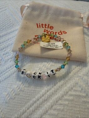 Little Words Project Multicolor Beaded Bracelet